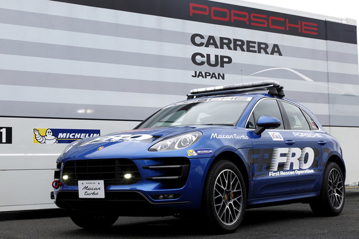 【SUPER GT】 ポルシェ、マカン ターボをFRO車両として提供