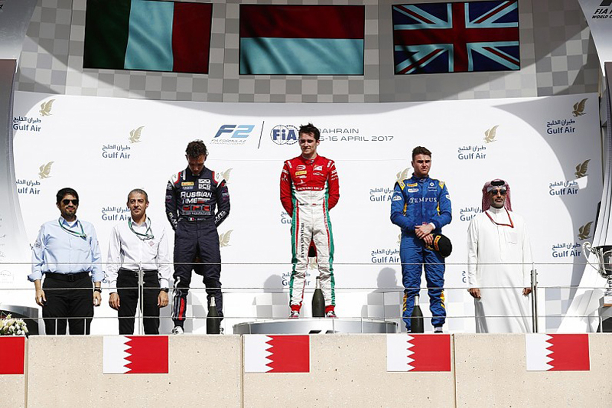 【F2】 バーレーン レース2:シャルル・ルクレールが優勝、松下信治は14位