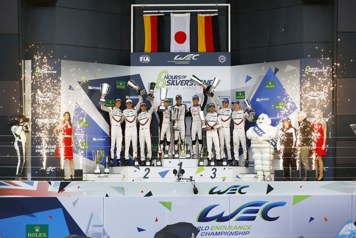 ポルシェ、予想以上の苦戦もダブル表彰台 / WEC 開幕戦 決勝レポート