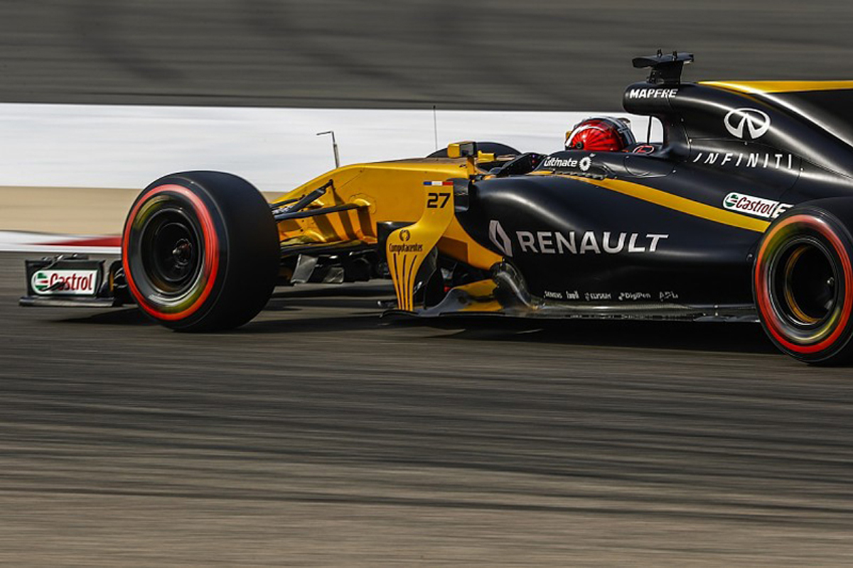ルノーF1、2017年仕様のMGU-Kをバーレーンでテスト