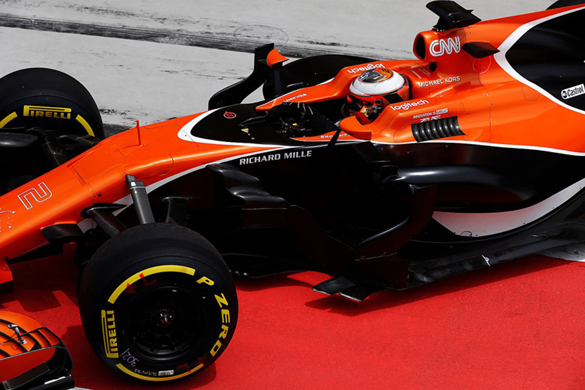 F1バーレーンテスト2日目(午前):マクラーレン・ホンダは順調に走行