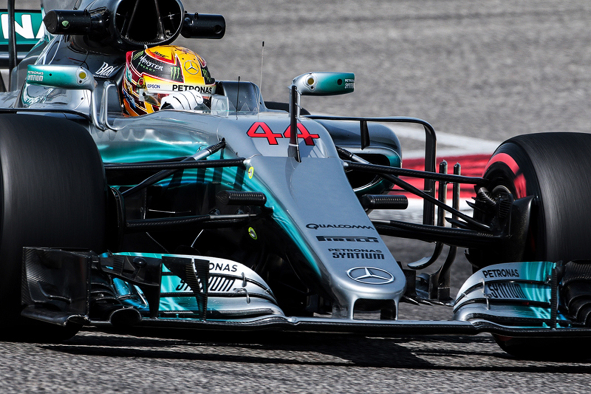 F1バーレーンテスト 初日：ルイス・ハミルトンがトップタイム