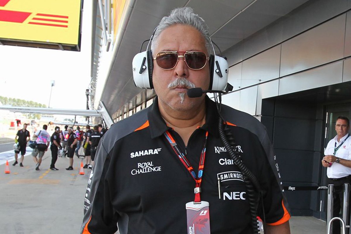 フォース・インディアのチーム代表ビジェイ・マリヤ、詐欺罪で逮捕