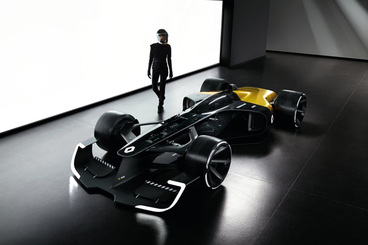 ルノー、10年後のF1マシンのコンセプト「R.S.2027」を公開
