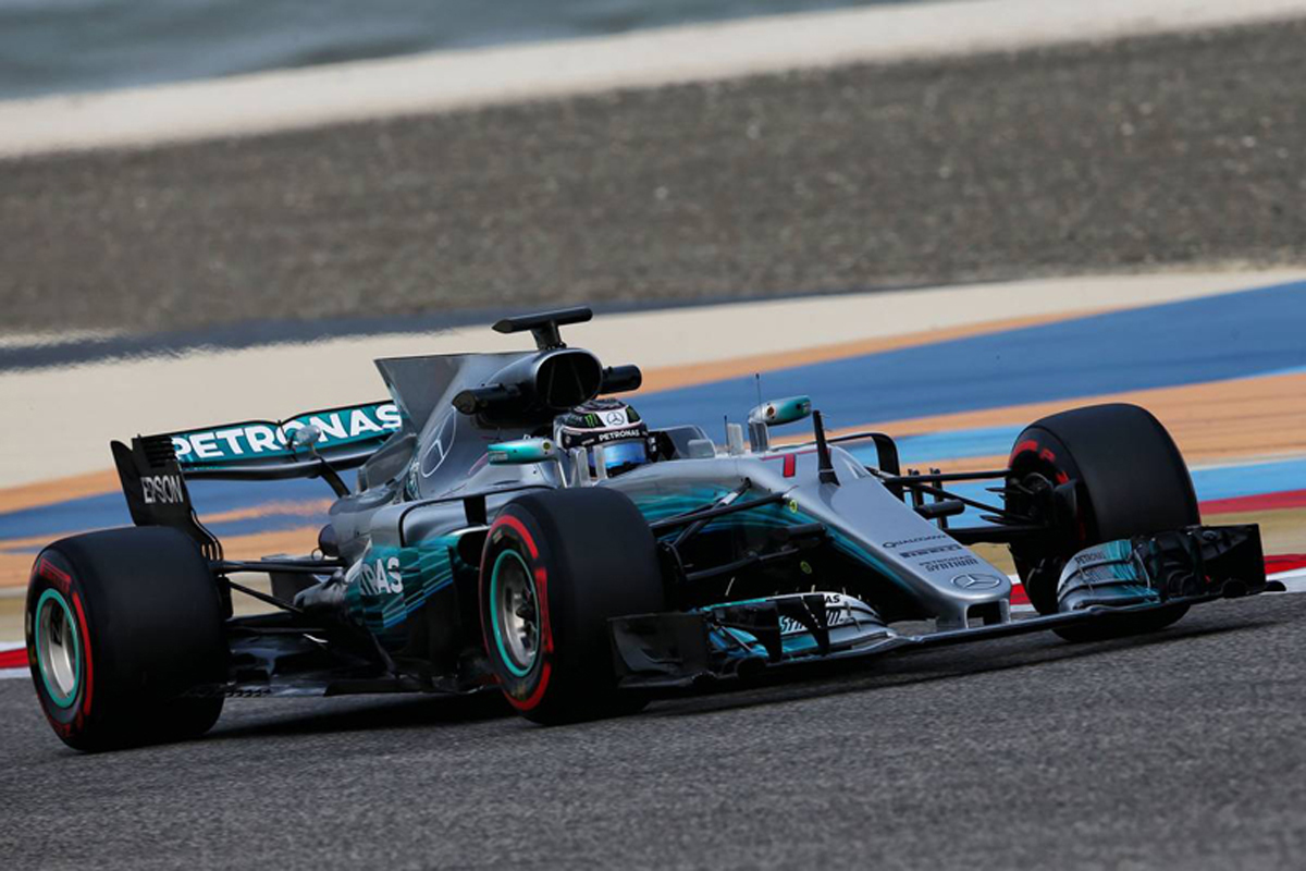 F1バーレーンテスト 2日目:バルテリ・ボッタスがトップタイム