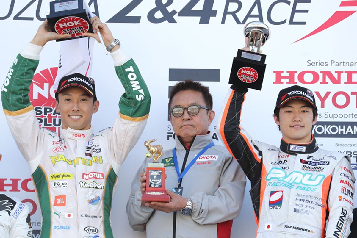 中嶋一貴が優勝:スーパーフォーミュラ 開幕戦 鈴鹿 / トヨタ 決勝レポート