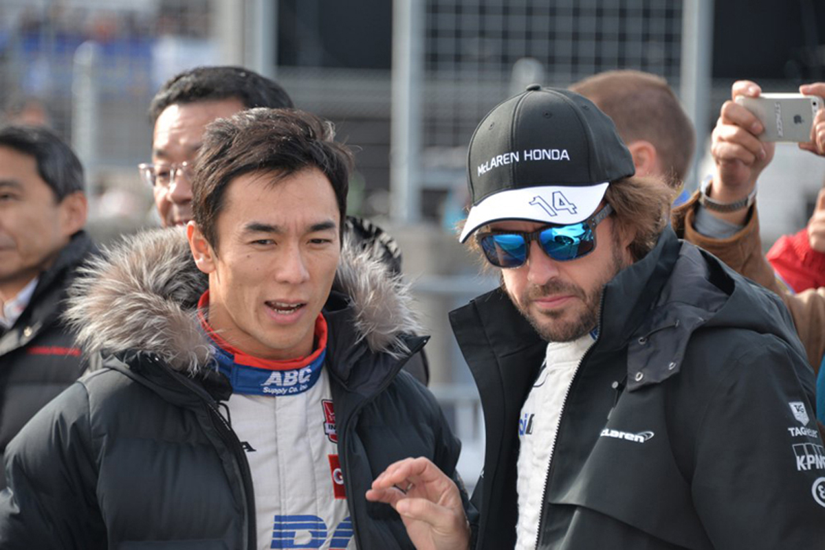 佐藤琢磨 「フェルナンドと一緒にレースを戦えることが楽しみ」