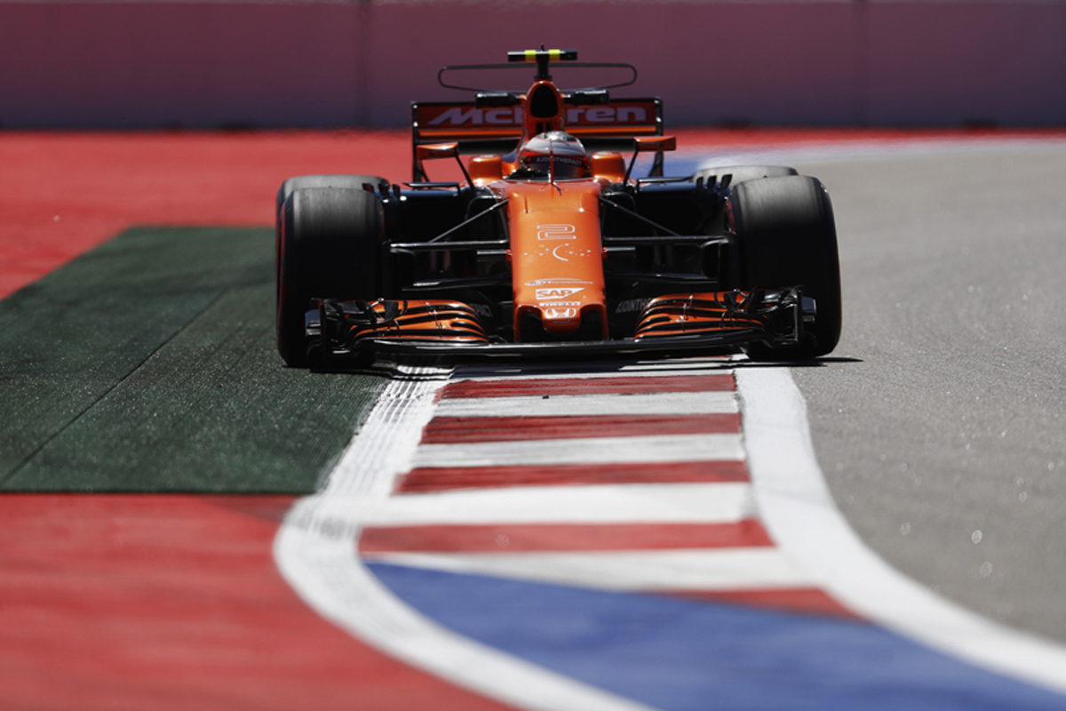 マクラーレン・ホンダ：F1ロシアGP 金曜フリー走行レポート