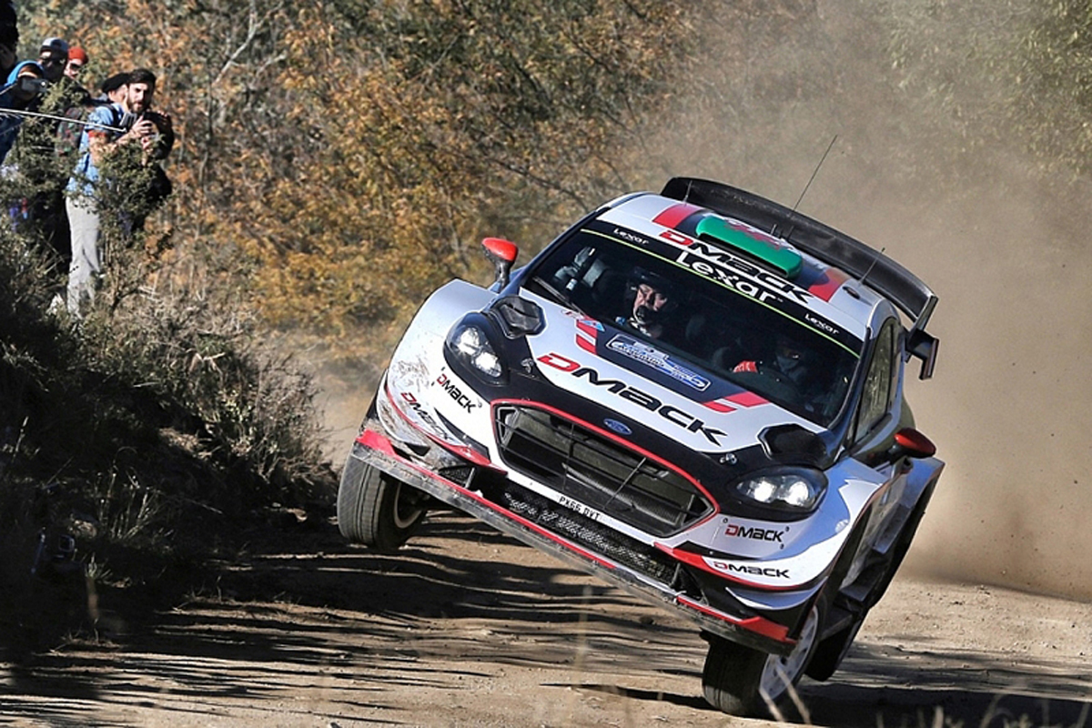 【WRC】 ラリー・アルゼンチン 2日目：エルフィン・エバンスが首位に浮上