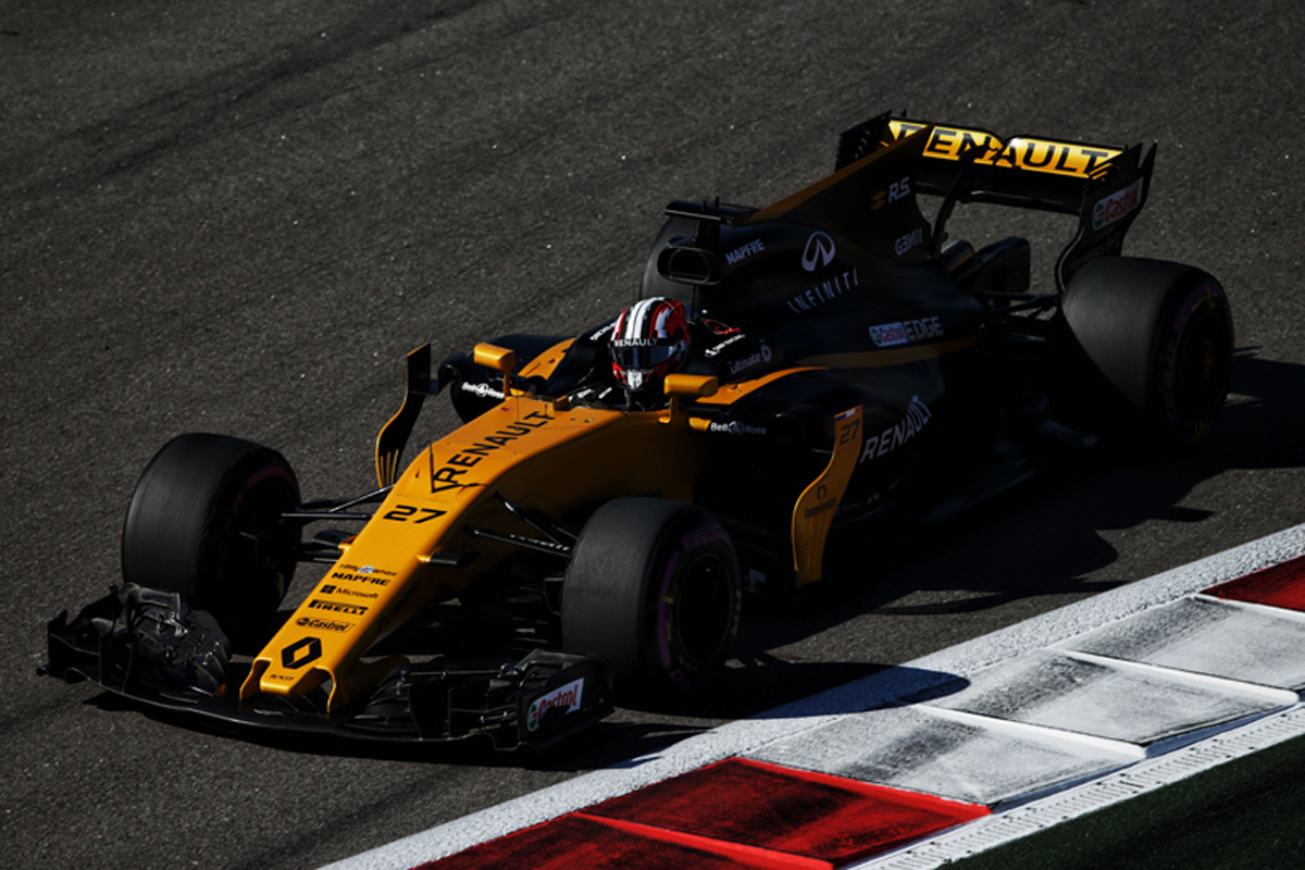 ルノー：ニコ・ヒュルケンベルグがQ3進出 / F1ロシアGP 予選