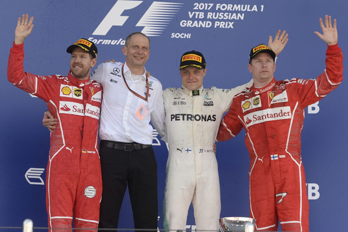 F1 ロシアGP 決勝：トップ10ドライバーコメント
