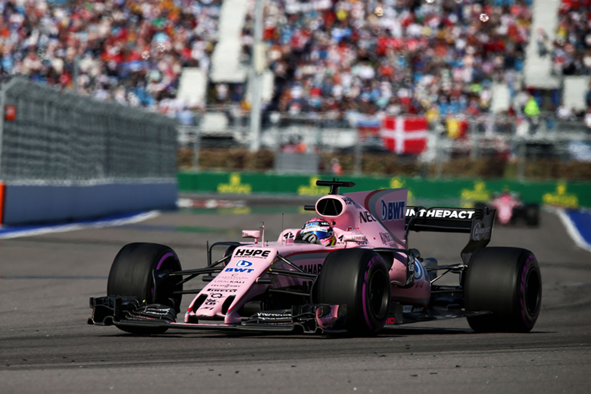 フォース・インディア:4戦連続ダブル入賞 / F1ロシアGP