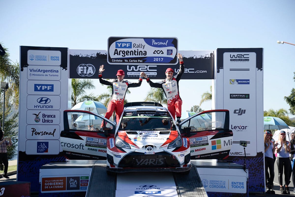 トヨタ:WRC 第5戦 ラリー・アルゼンチン 最終日レポート