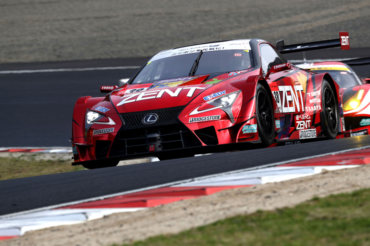 【SUPER GT】 第2戦富士：ZENT CERUMO LC500がポールポジション
