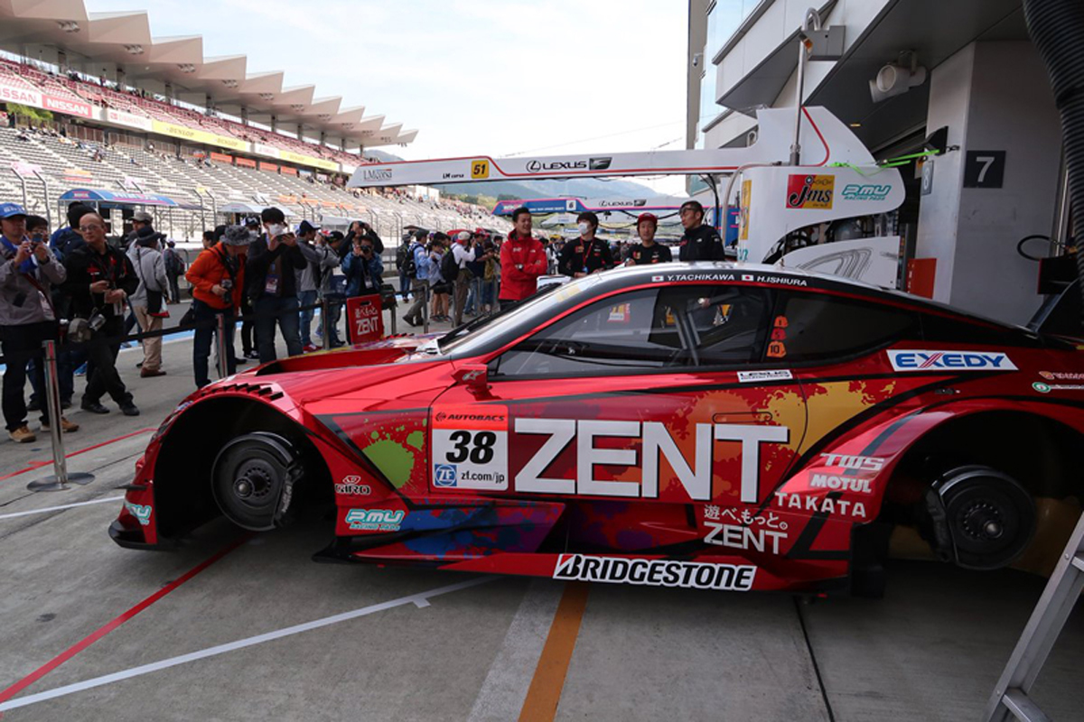 【SUPER GT】 第2戦富士：ZENT CERUMO LC500が首位発進