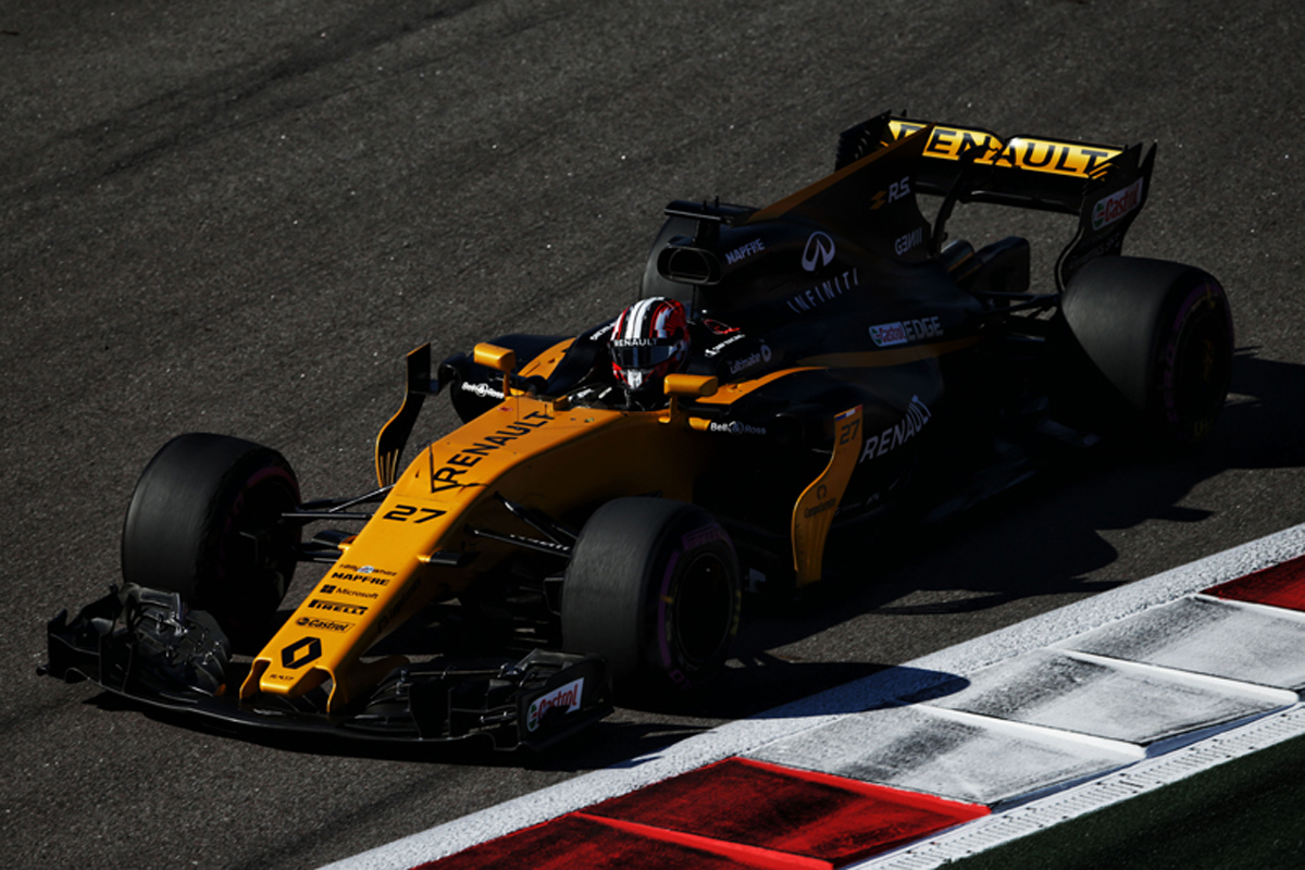ルノー、2018年F1マシンの開発に着手