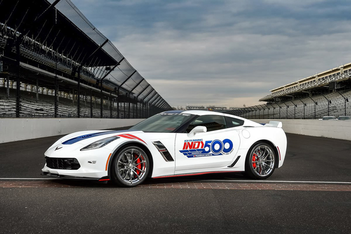 第101回 インディ500:コルベット グランドスポーツがペースカーを担当