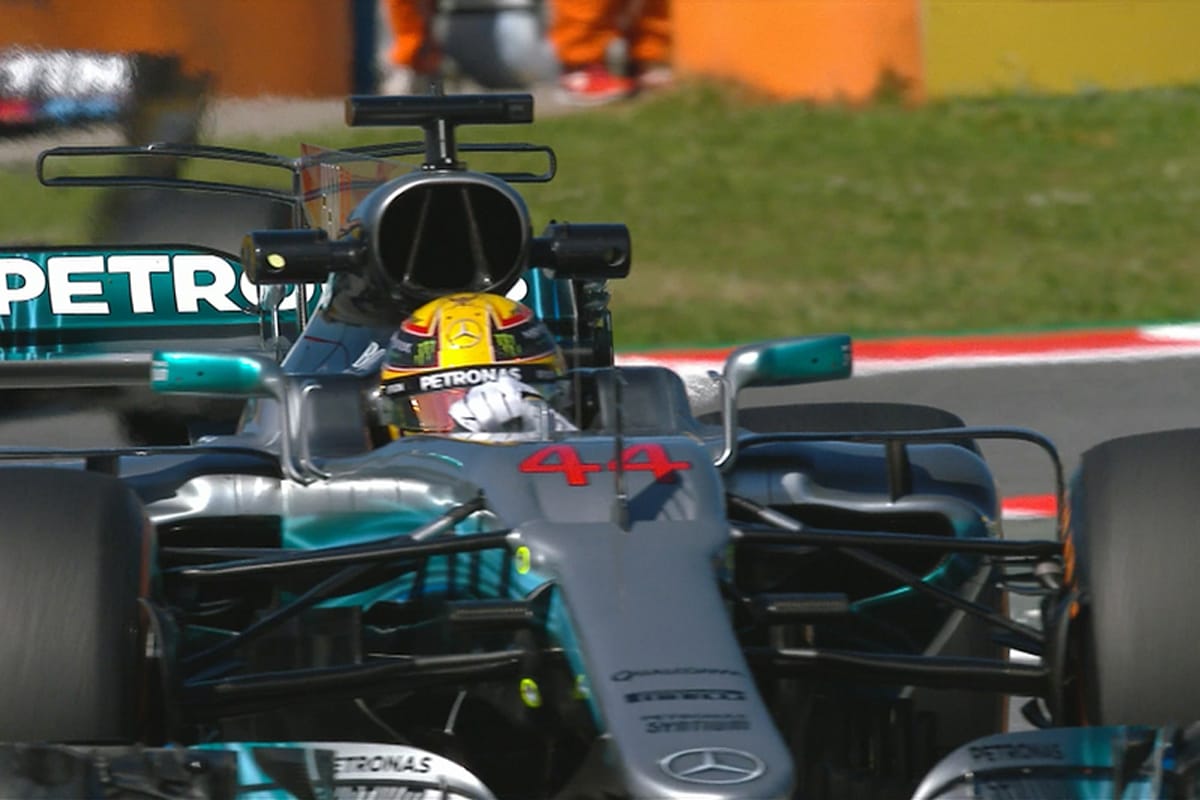 【動画】 F1 スペインGP フリー走行1回目 ハイライト