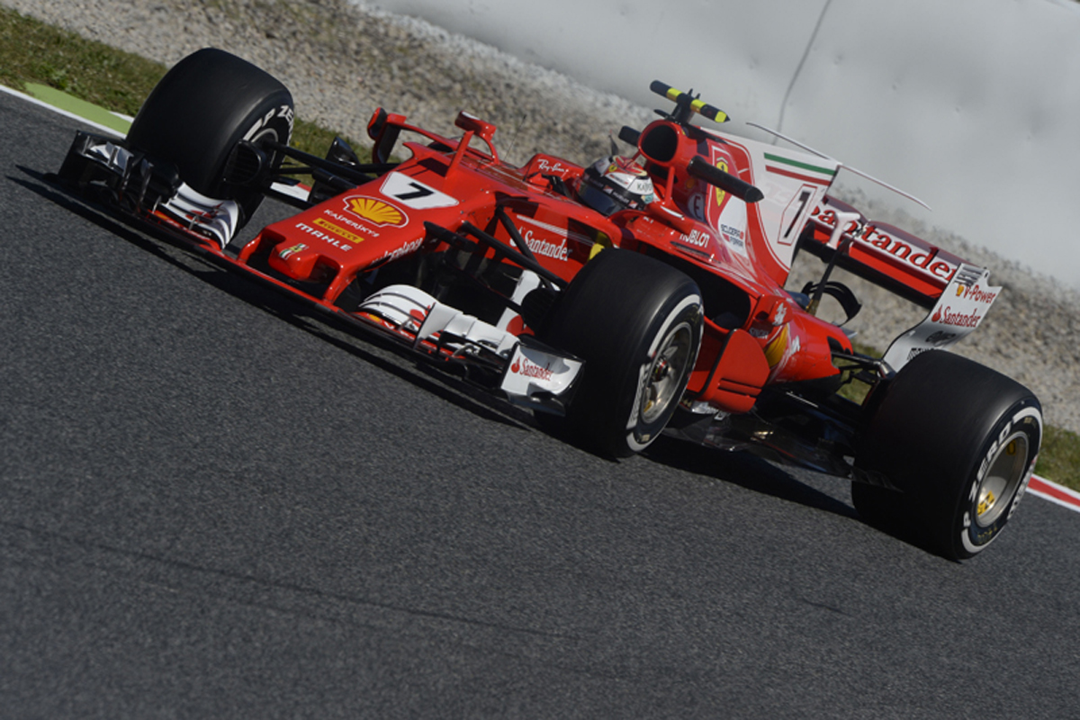 F1スペインGP フリー走行3回目:キミ・ライコネンがトップタイム