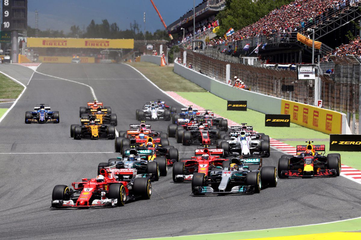 F1スペインGP 結果:ルイス・ハミルトンが今季2勝目