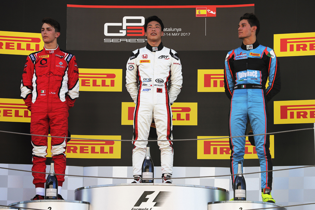 【GP3】 開幕戦バルセロナ：福住仁嶺がレース1で優勝！