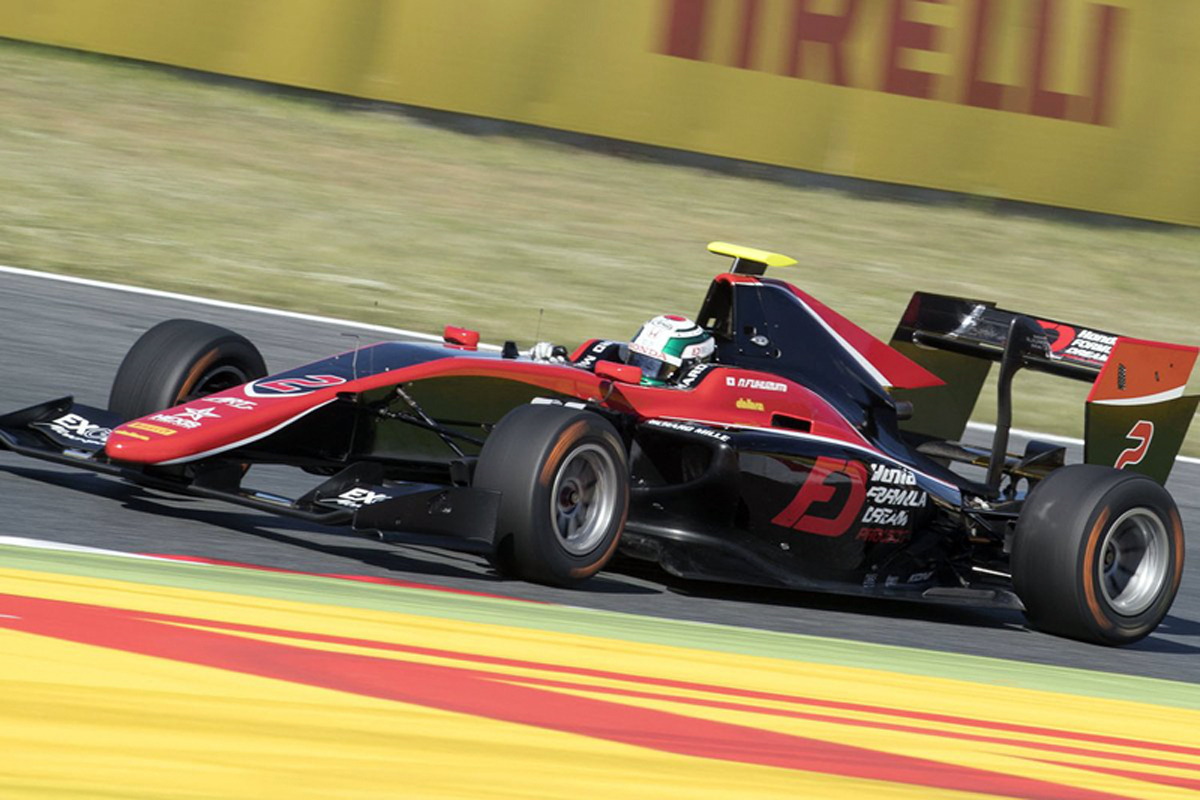 【GP3】 開幕戦バルセロナ レース2:福住仁嶺は6位入賞