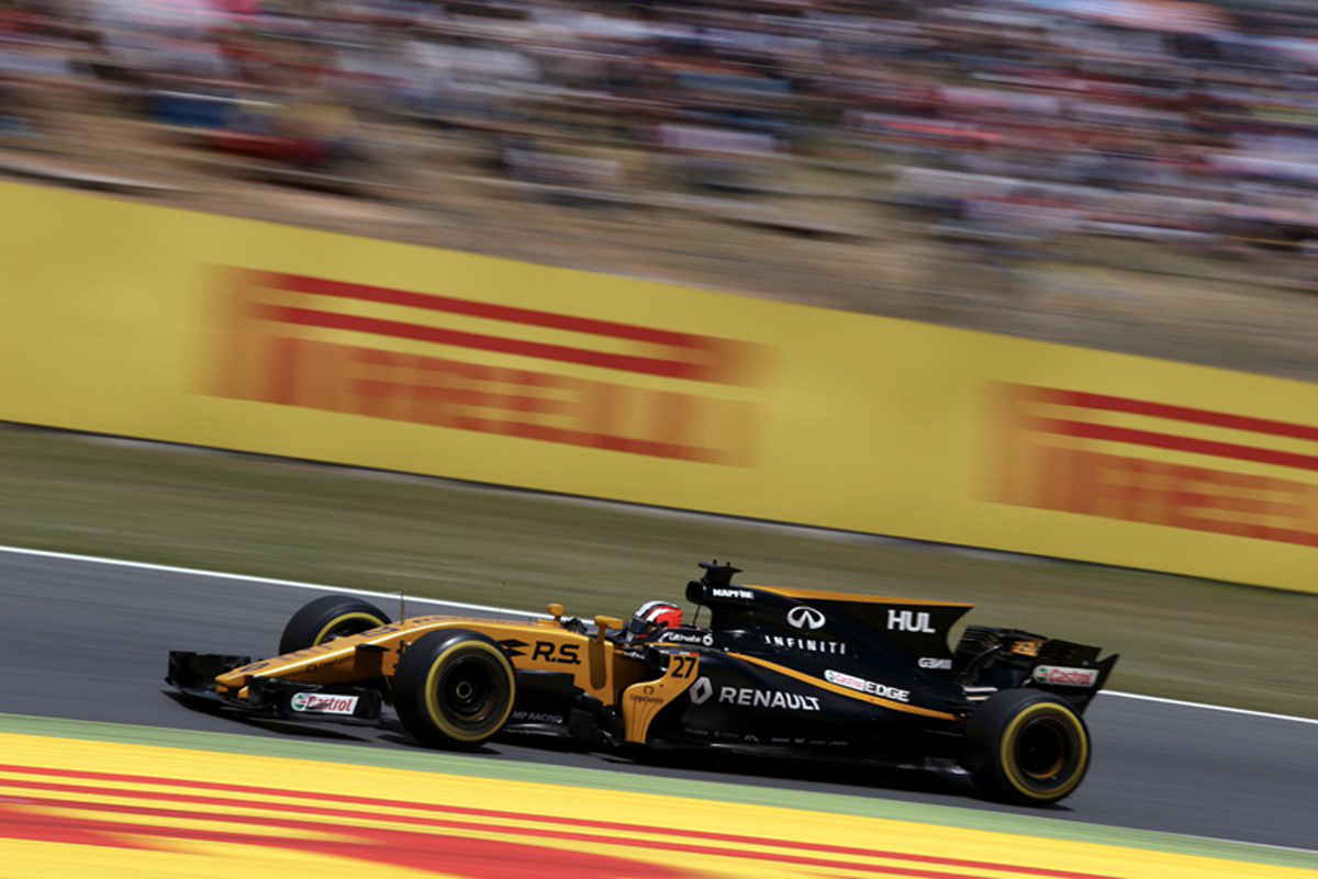 ルノー：ヒュルケンベルグが粘りのレースで6位入賞 / F1スペインGP