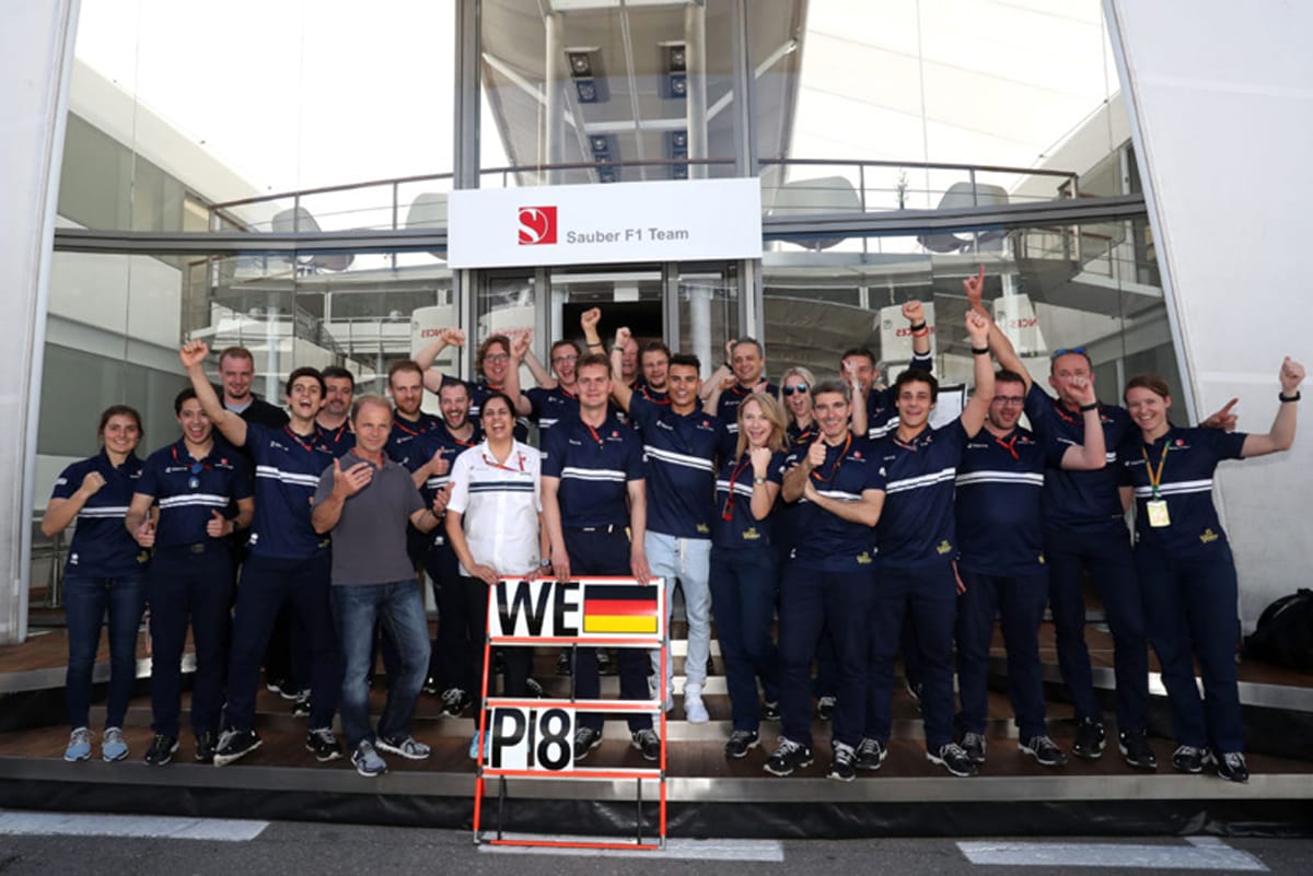 ザウバー：パスカル・ウェーレインが今季初ポイント / F1スペインGP