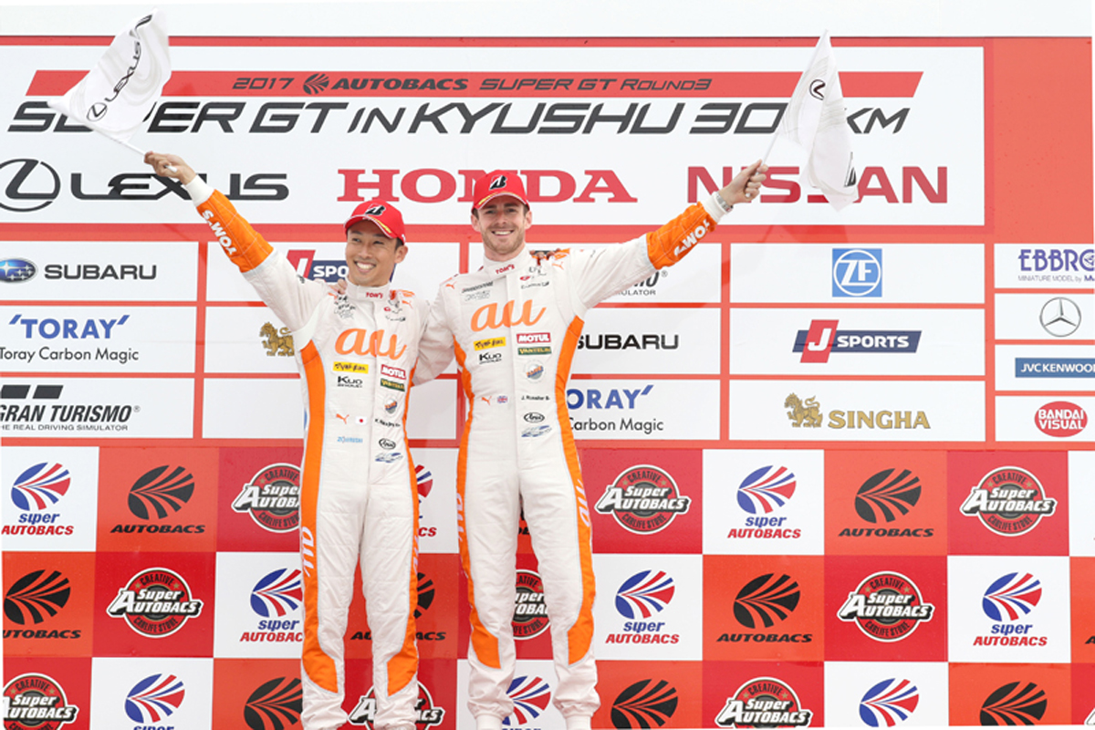【SUPER GT】 第3戦 オートポリス:優勝ドライバー コメント