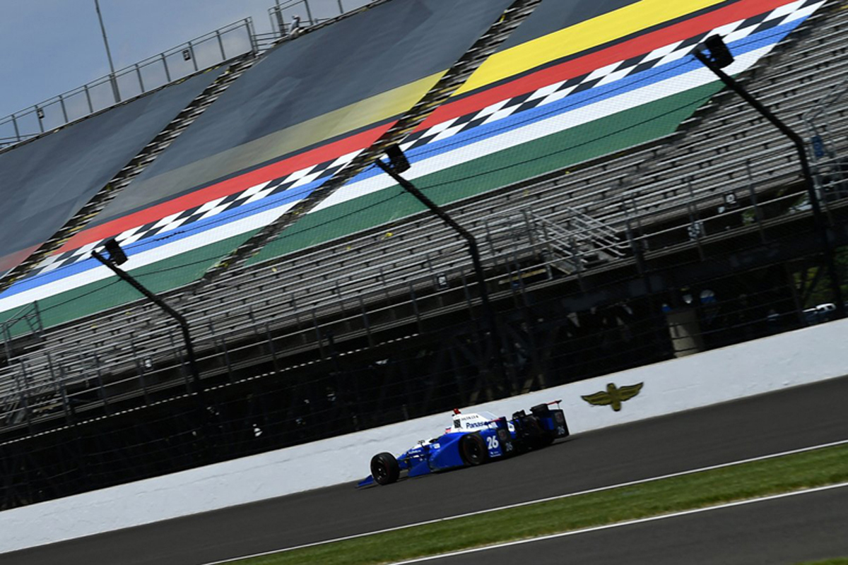 佐藤琢磨、ファストフライデイで3番手のタイムをマーク / インディ500