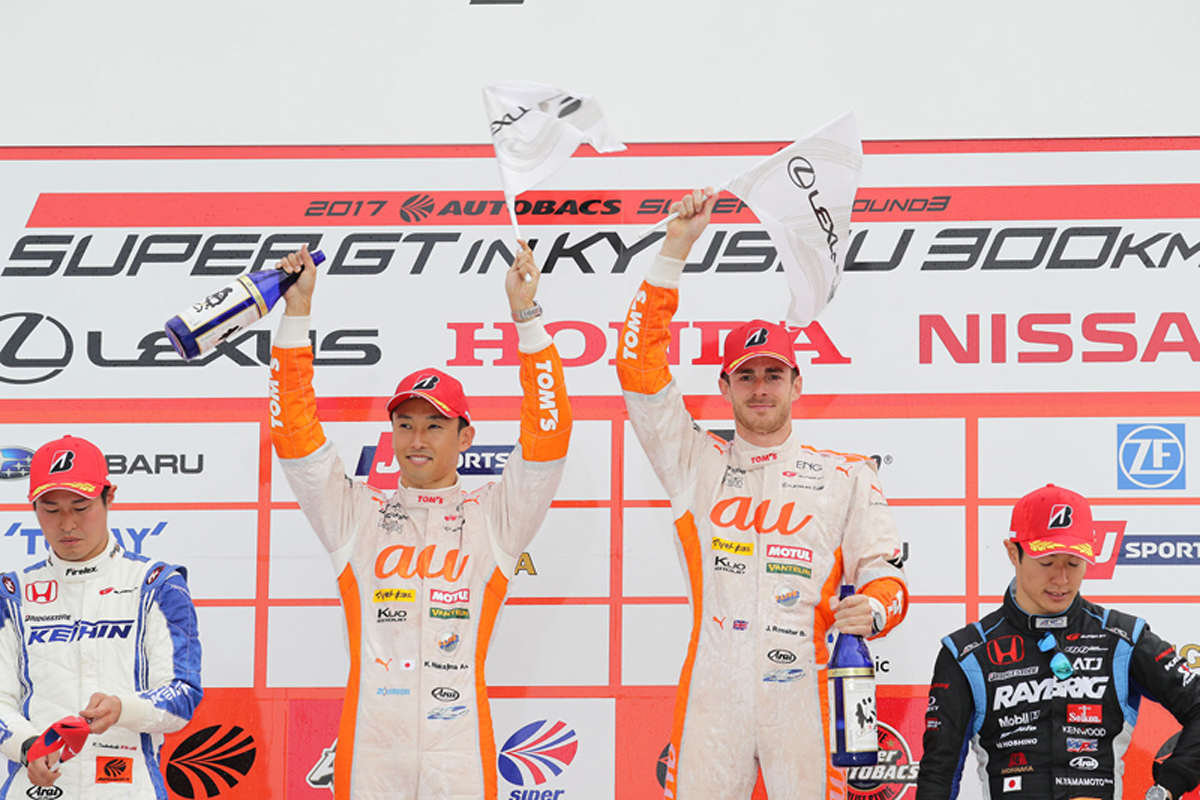 【SUPER GT】 トヨタ：第3戦 オートポリス 決勝レポート