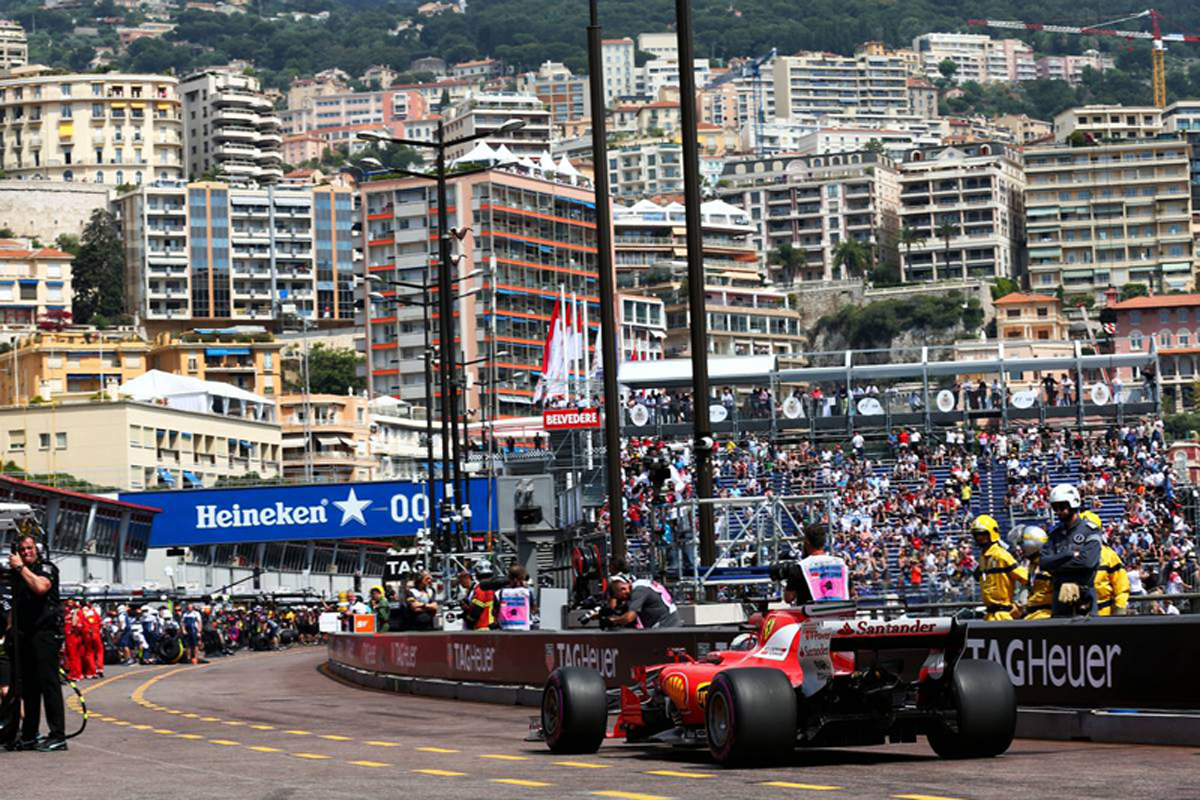 【動画】 F1モナコGP フリー走行2回目…ベッテルがコースレコード更新