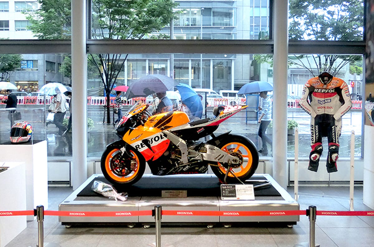 ホンダ、ニッキー・ヘイデンを追悼した特別展示