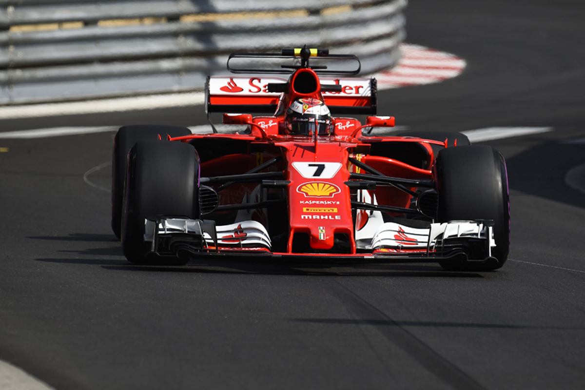 F1モナコGP 予選：ライコネンがポール、フェラーリがフロントロー独占