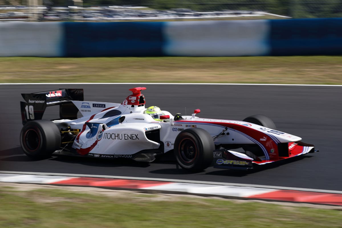スーパーフォーミュラ 第2戦 岡山 レース2:関口雄飛が優勝
