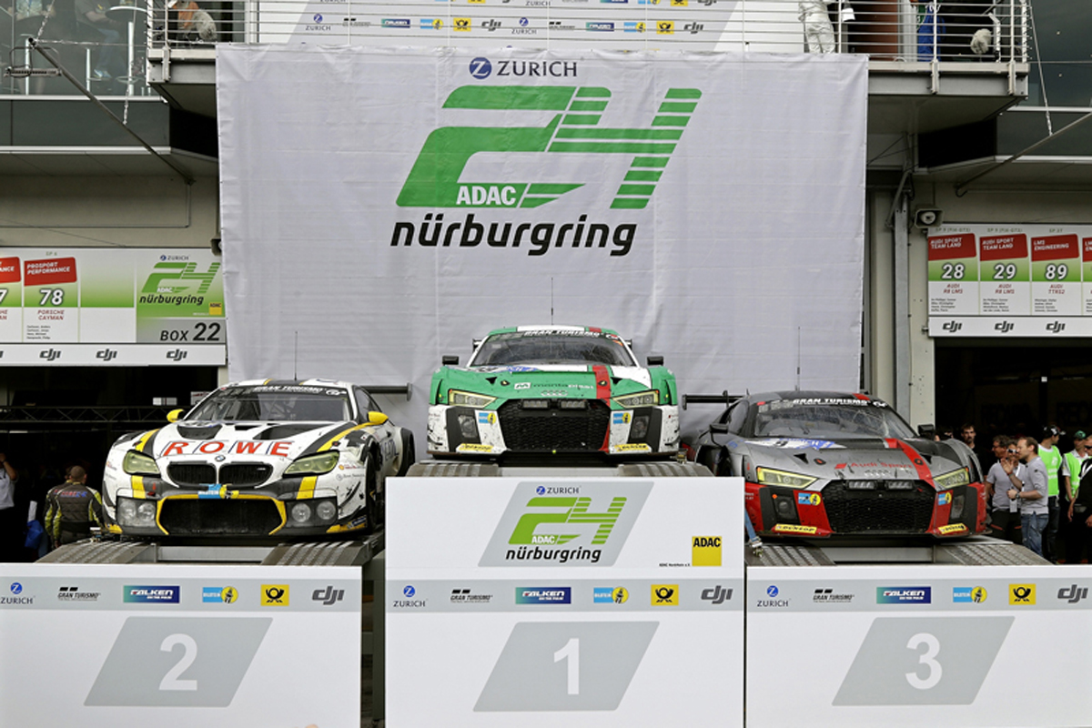 アウディ、ニュルブルクリンク24時間レースで4度目の総合優勝