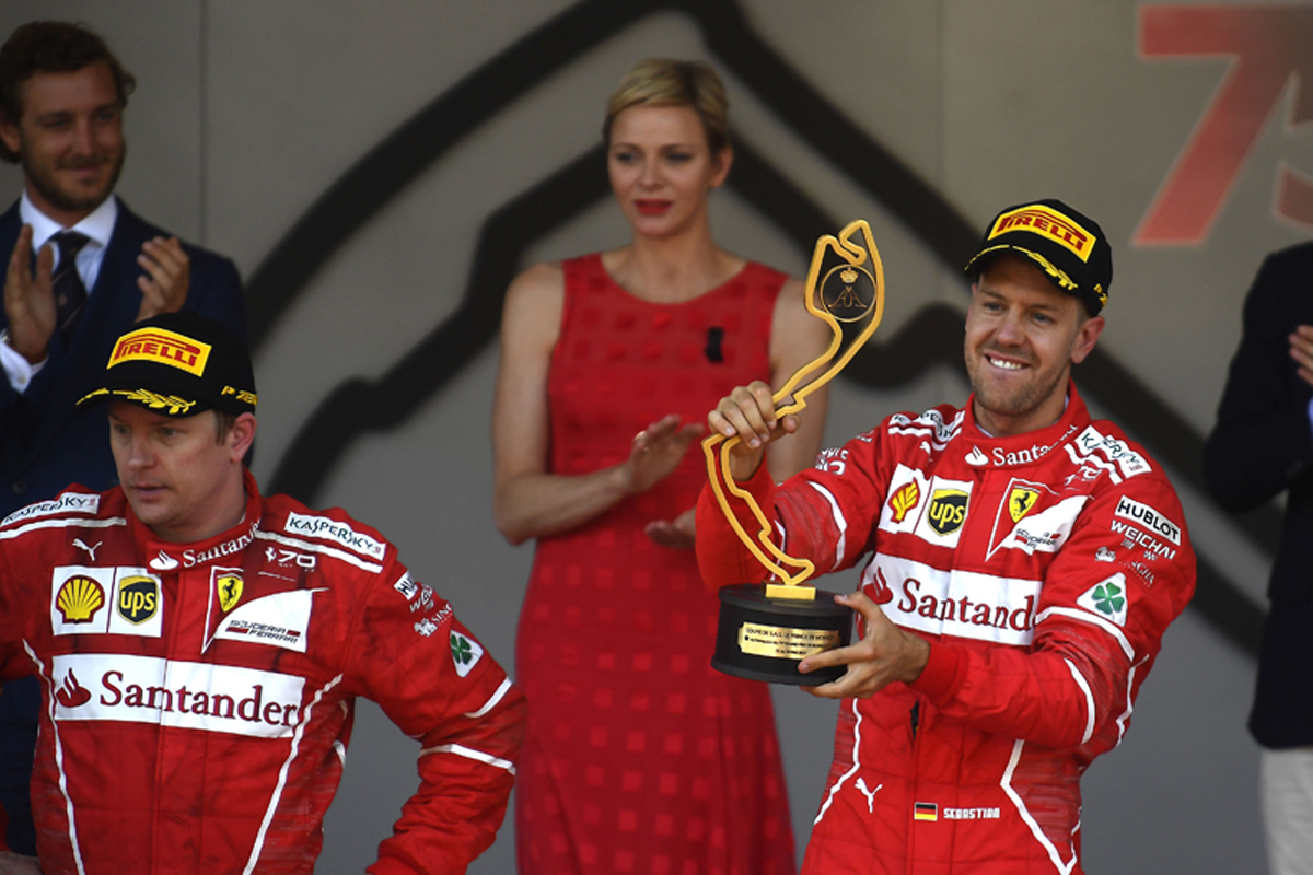 フェラーリ：16年ぶりのモナコ優勝 / F1モナコGP