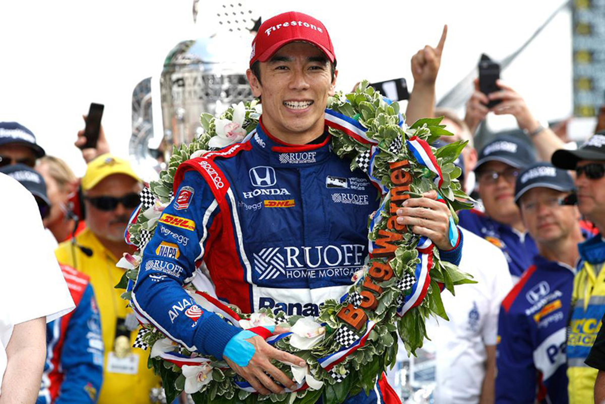 佐藤琢磨 「ずっと夢を追いかけて それが今日叶いました」
