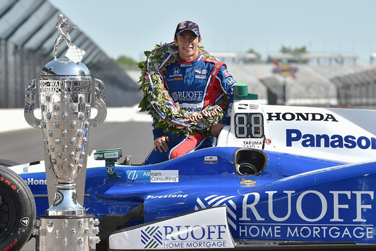 佐藤琢磨、インディ500の優勝賞金は2億7200万円