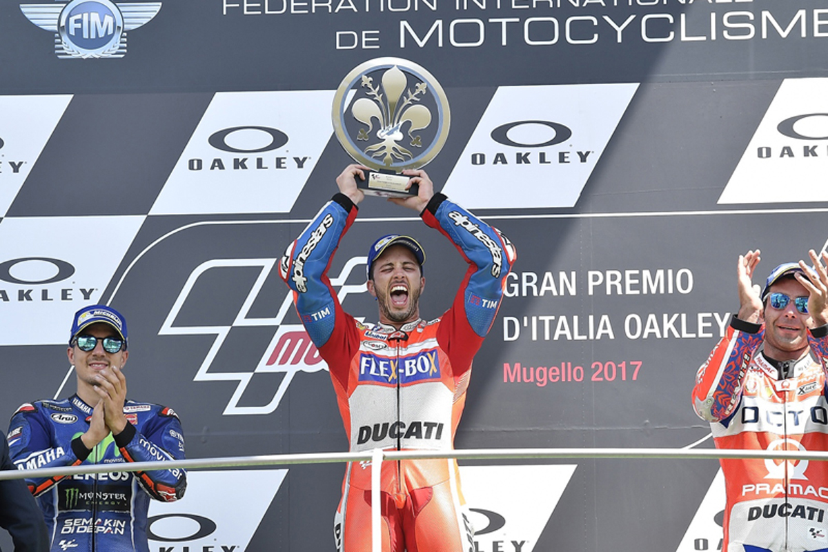 【MotoGP】 ドゥカティ：イタリアGP 決勝レポート … 地元で今季初優勝