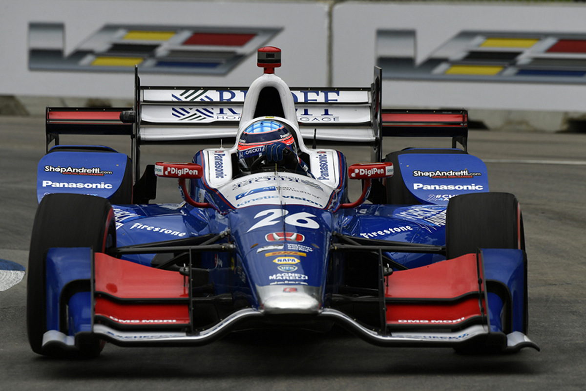 【インディカー】 ホンダ:第8戦 デトロイト 決勝レポート…佐藤琢磨が4位