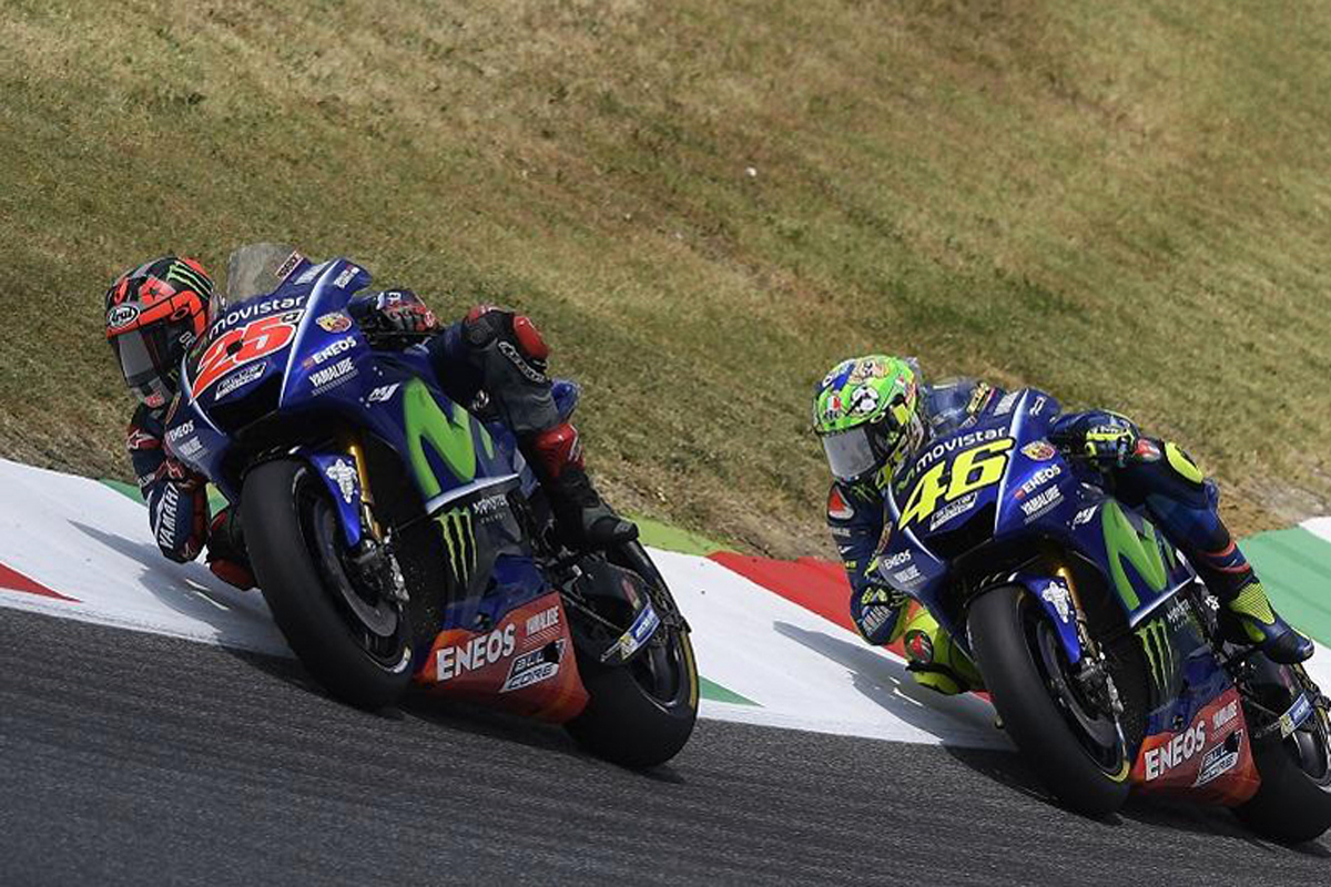 【MotoGP】 ヤマハ:イタリアGP 決勝レポート … 2位表彰台と4位