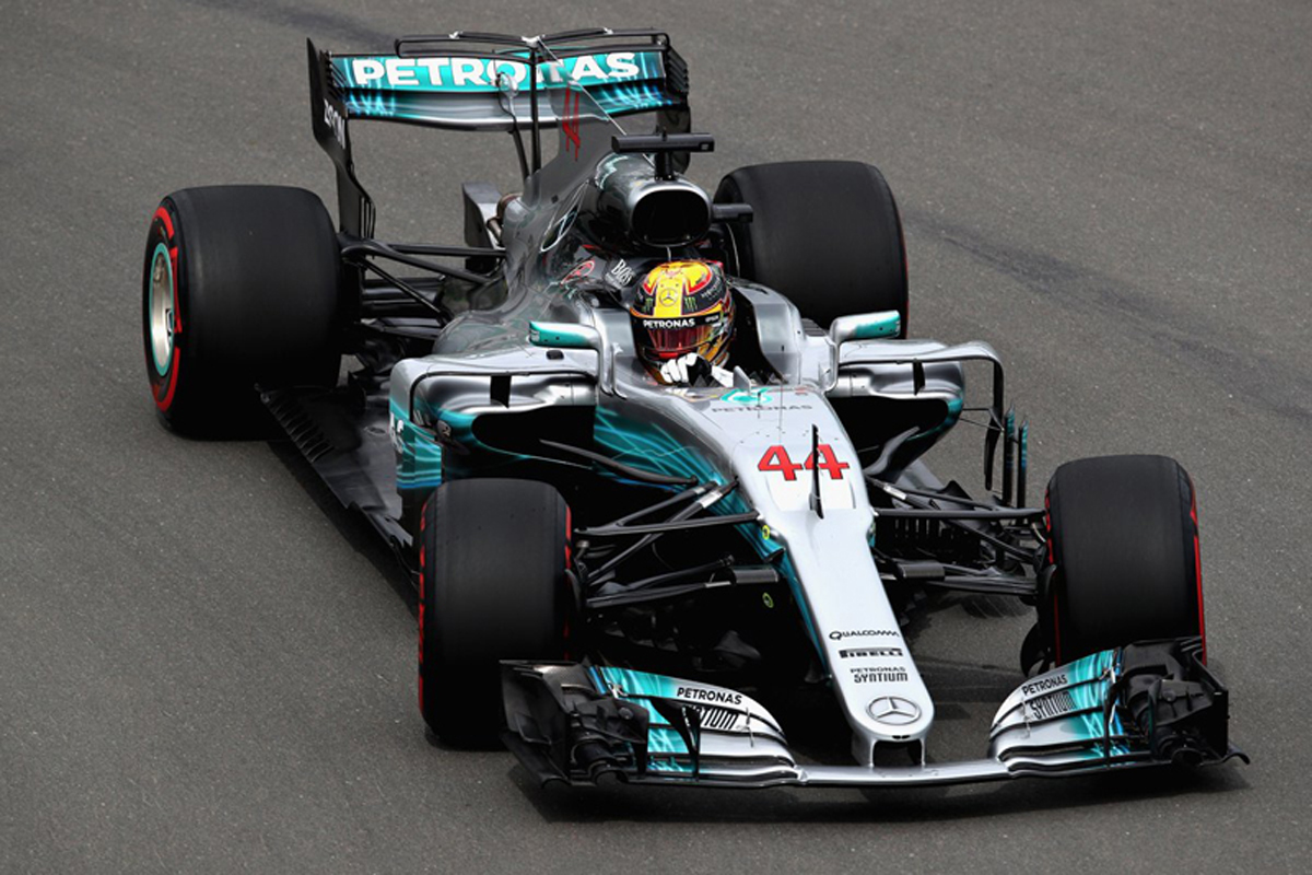 F1カナダGP フリー走行1回目：ルイス・ハミルトンがトップタイム