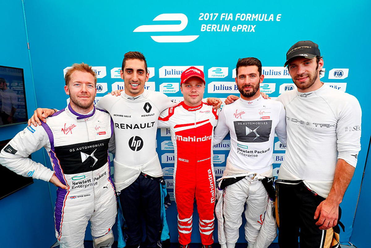 【フォーミュラE】 第8戦 ベルリンePrix 予選：ローゼンクヴィストがポール