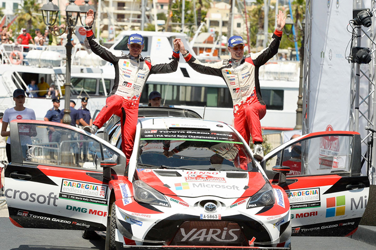【WRC】トヨタ:WRC 第7戦 ラリー・イタリア 結果 … ラトバラが2位