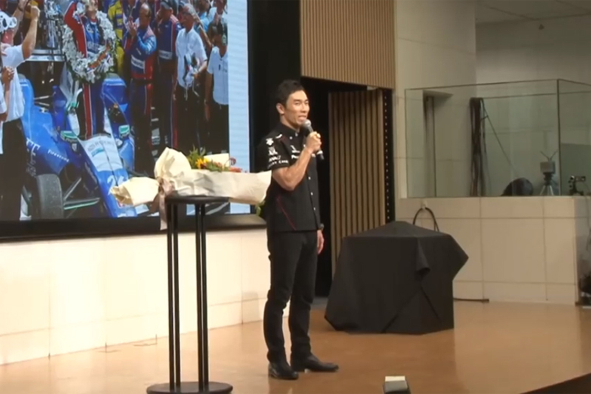 佐藤琢磨 「ひとつの明るいニュースを日本に届けられたと思う」