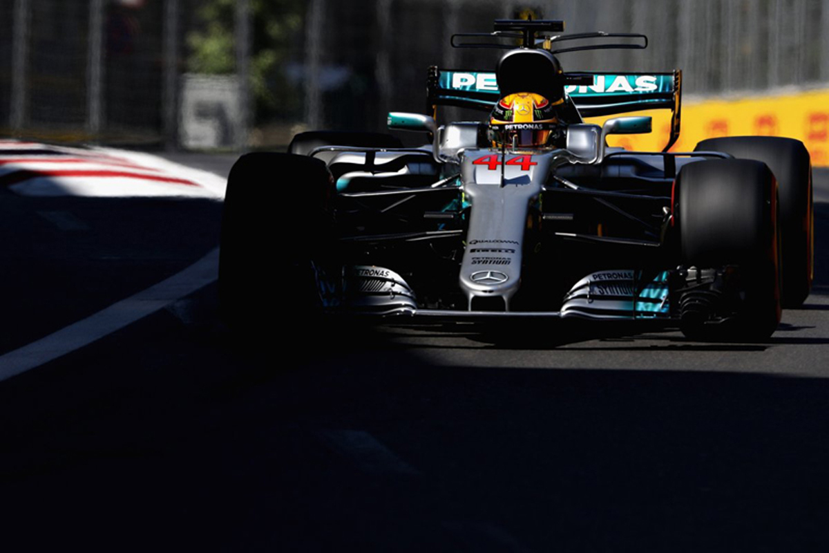 F1アゼルバイジャンGP 予選:ルイス・ハミルトンがポールポジション