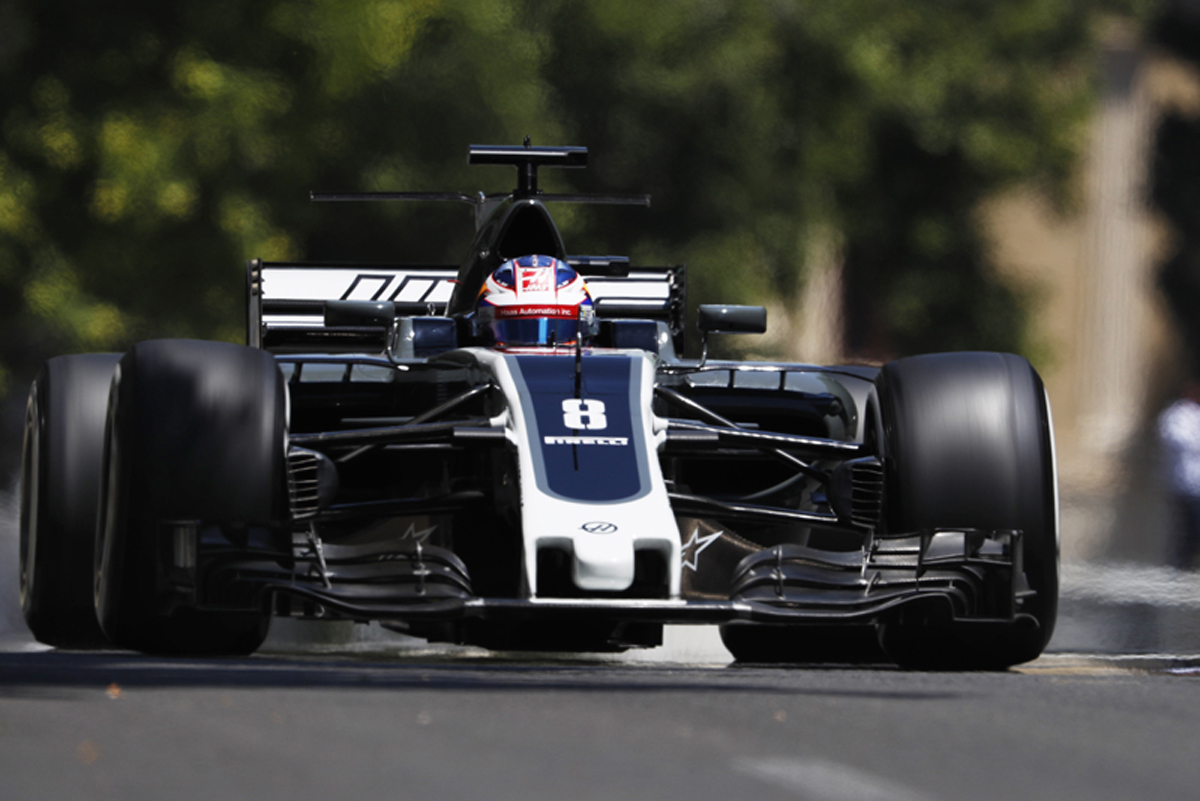 ハース：F1アゼルバイジャンGP 金曜フリー走行レポート