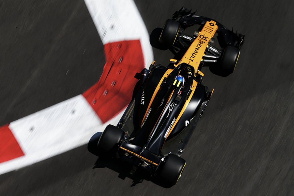 ルノー：F1アゼルバイジャンGP 金曜フリー走行レポート