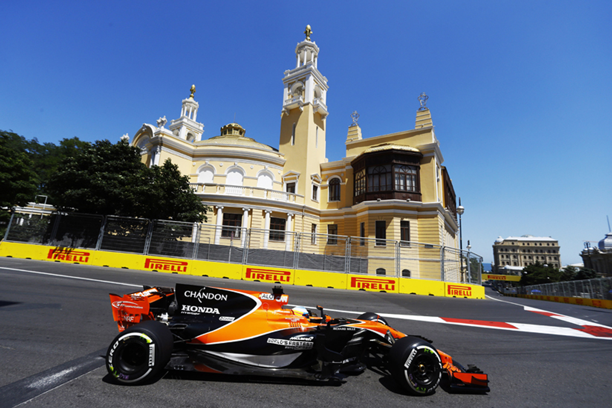 マクラーレン・ホンダ：F1アゼルバイジャンGP 予選レポート